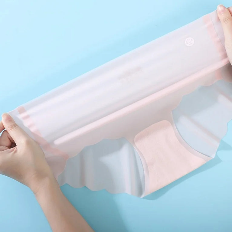 Seamless Quick-Drying Briefs (6-Pack) – Low-Rise Invisible Summer Underwear