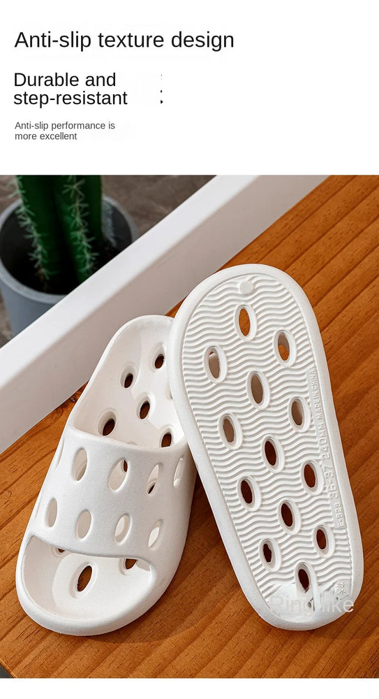 Quick-Dry Bathroom Slides | Odour-Free Lightweight EVA Slippers