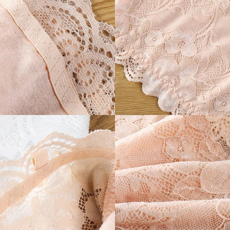 Sexy Lace Bandeau | Seamless Strapless Wrap Chest Top