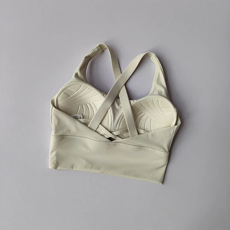 Seamless Running Bra – High-Impact Athletic Support
