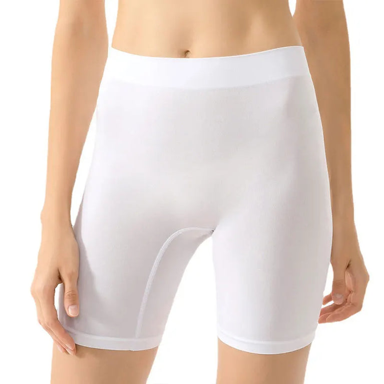 High-Waist Lace Shorts | Anti-Chafing Safety Boxers