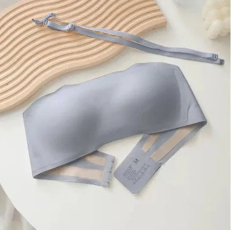 Seamless Anti-Slip Strapless Bra – Invisible Wireless Support