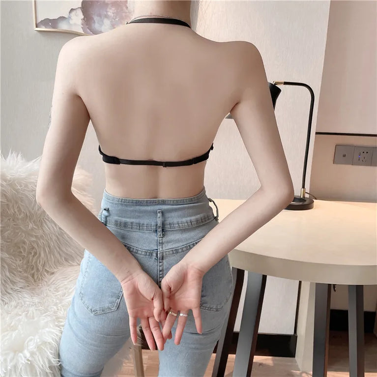 Ice Silk Low-Back Multi-Way Bra | Seamless U-Back Bralette