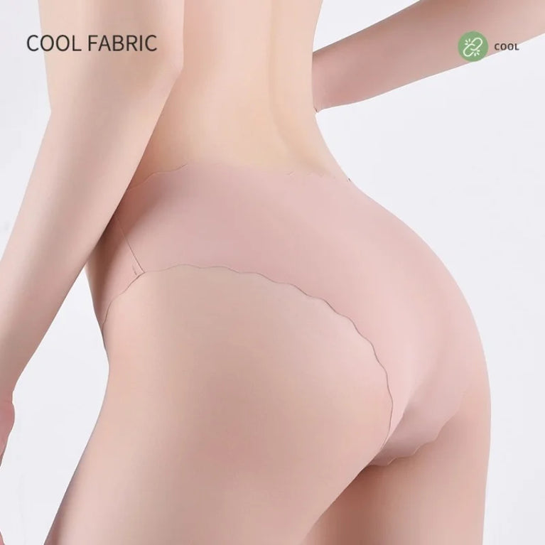 3pc Seamless Briefs | Low-Waist Soft Thin Panties