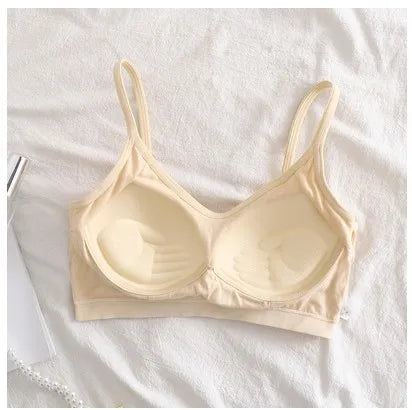 Ice Silk Lace Sports Bra | Wireless Seamless Summer Vest
