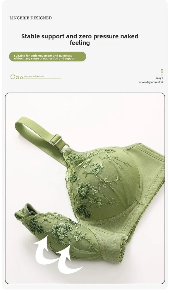 Adjustable Summer Lace Bralette | Wireless Breathable Comfort