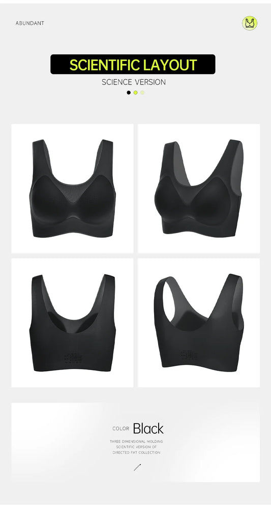 Ultra-Thin Seamless Bralette | Wireless Summer Sleep Bra
