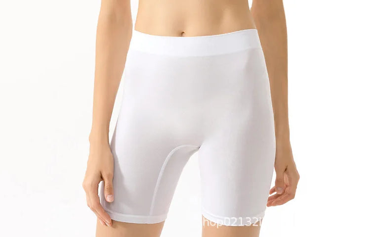High-Waist Lace Shorts | Anti-Chafing Safety Boxers