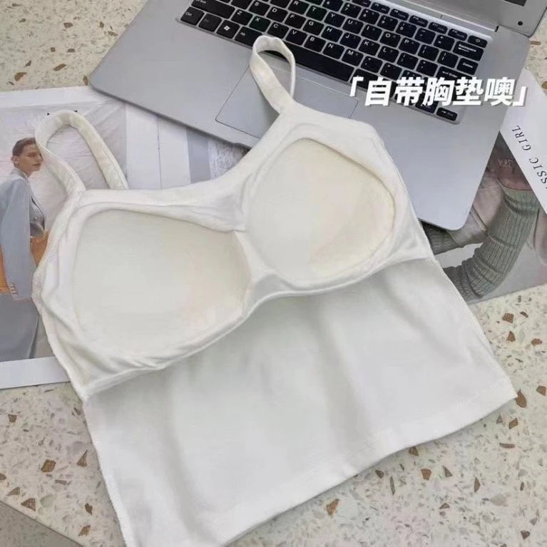 Crop Top Women Sexy Sleeveless Casual Camisole Tube Top Vest