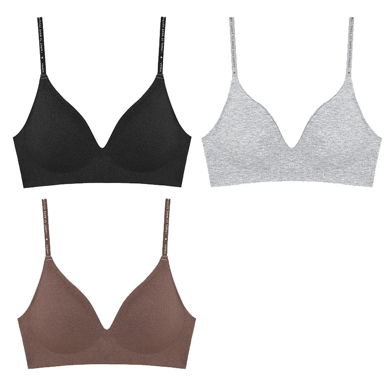 Seamless "Zero Pressure" Bra – Silky Wireless Support