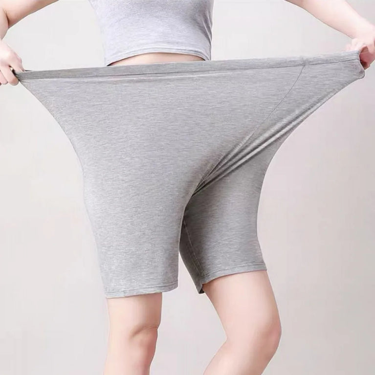 Modal Comfort Plus Size Safety Shorts | Seamless Longline Boyshorts