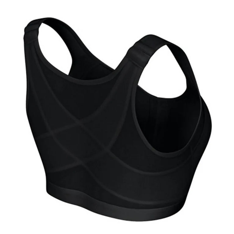 Seamless Front-Closure Bra – Wireless Everyday Comfort