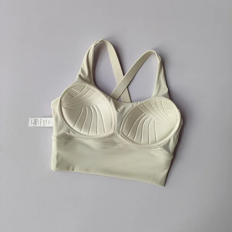 Seamless Running Bra – High-Impact Athletic Support