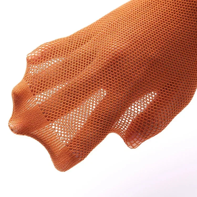 Professional Latin Dance Tights | Hard Yarn Fishnet Stockings