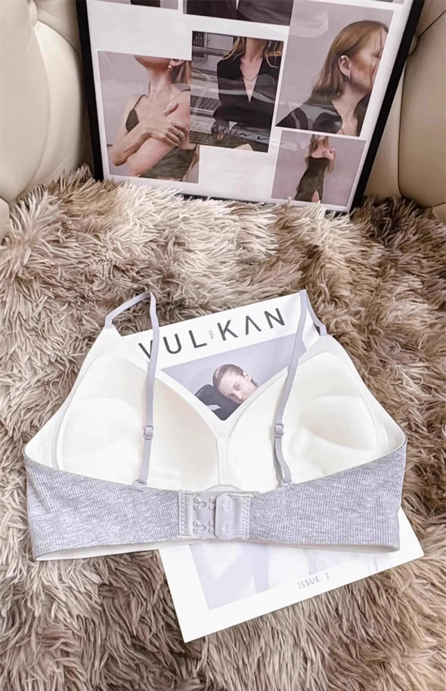 Deep-V Petite Push-Up Bralette | Wireless Small Chest Support
