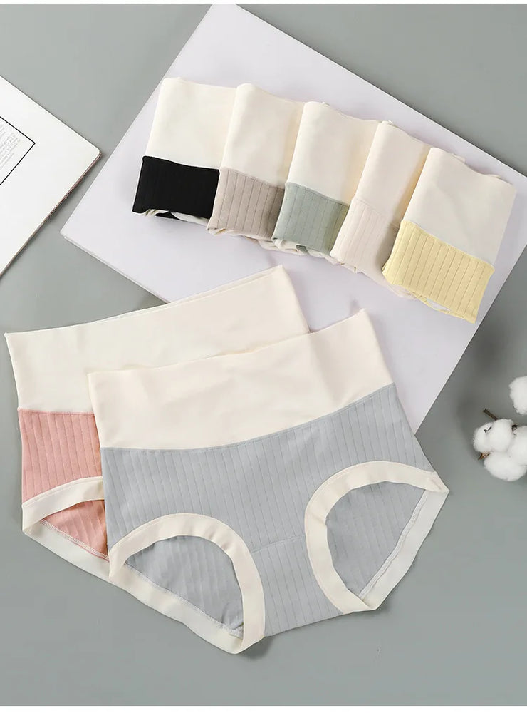 Seamless High-Waist Briefs | Invisible Cotton Comfort Set