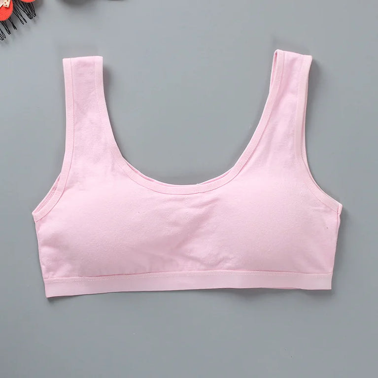 Seamless Cotton Bralette | Soft Girl Sleep & Sport Bra