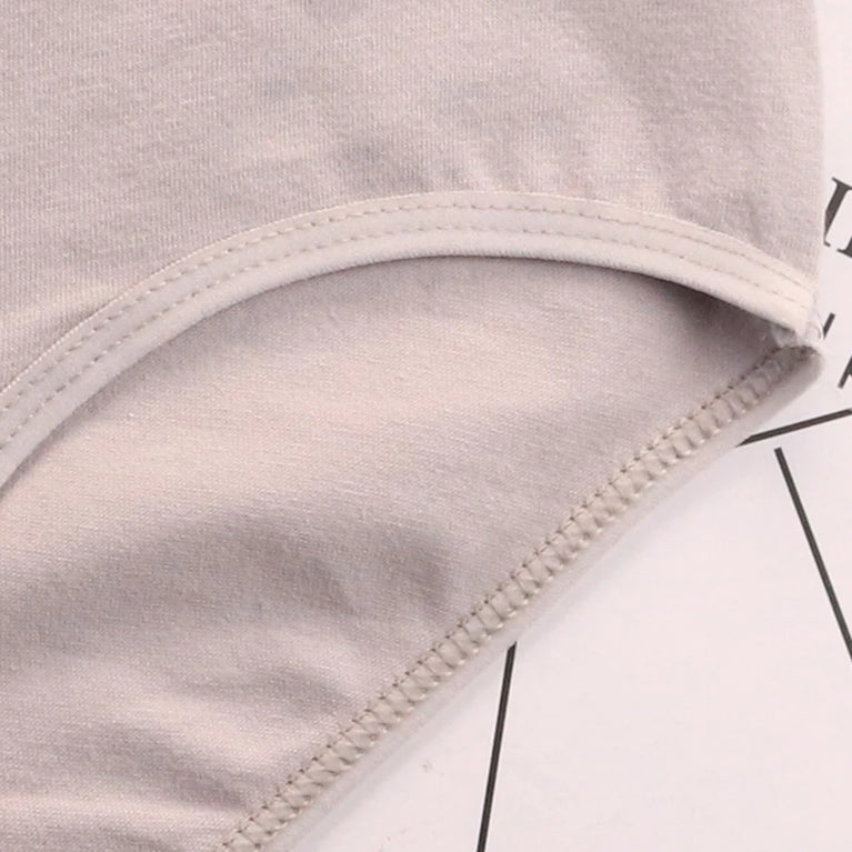3pc Pure Cotton Briefs | Skin-Friendly Mid-Rise Comfort Set