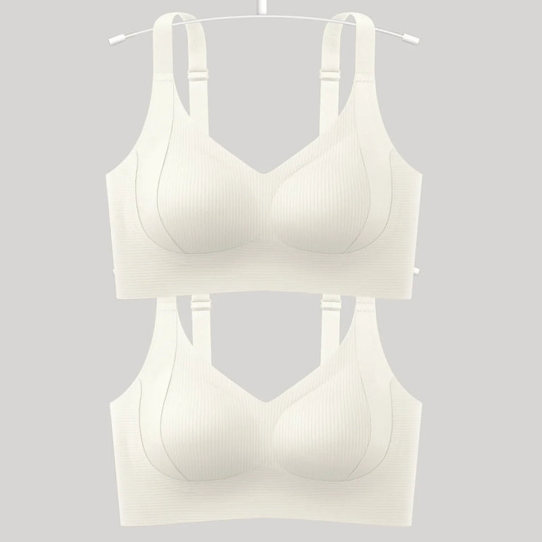 Seamless Push-Up Bra – High-Support Wireless Foundation