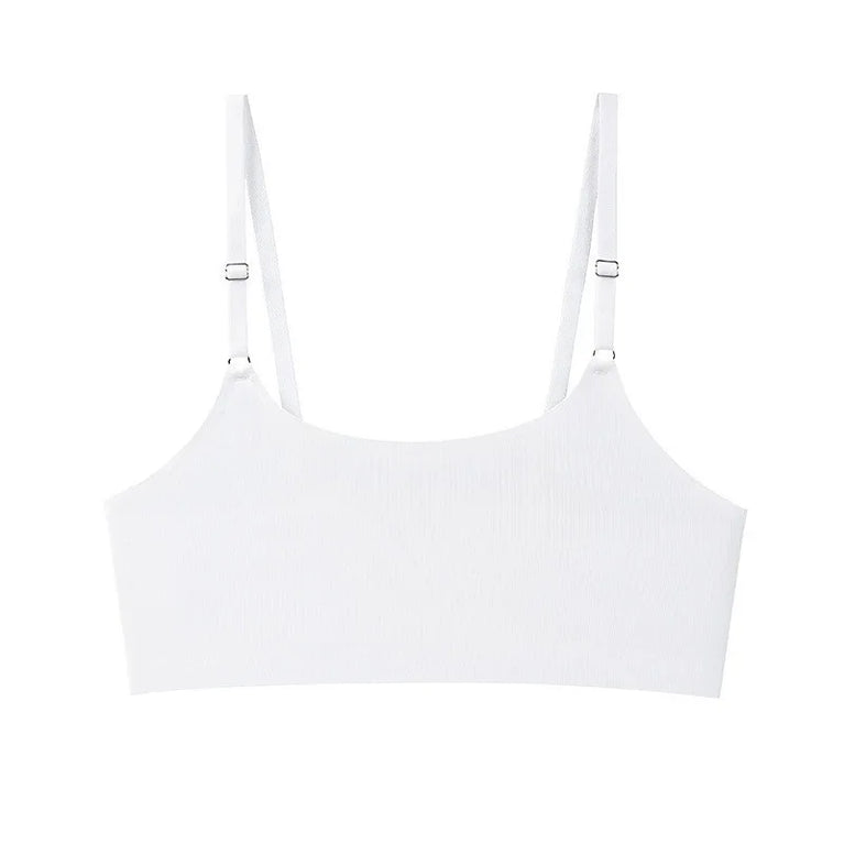 Seamless One-Piece Bra – Wireless Front-Buckle Comfort