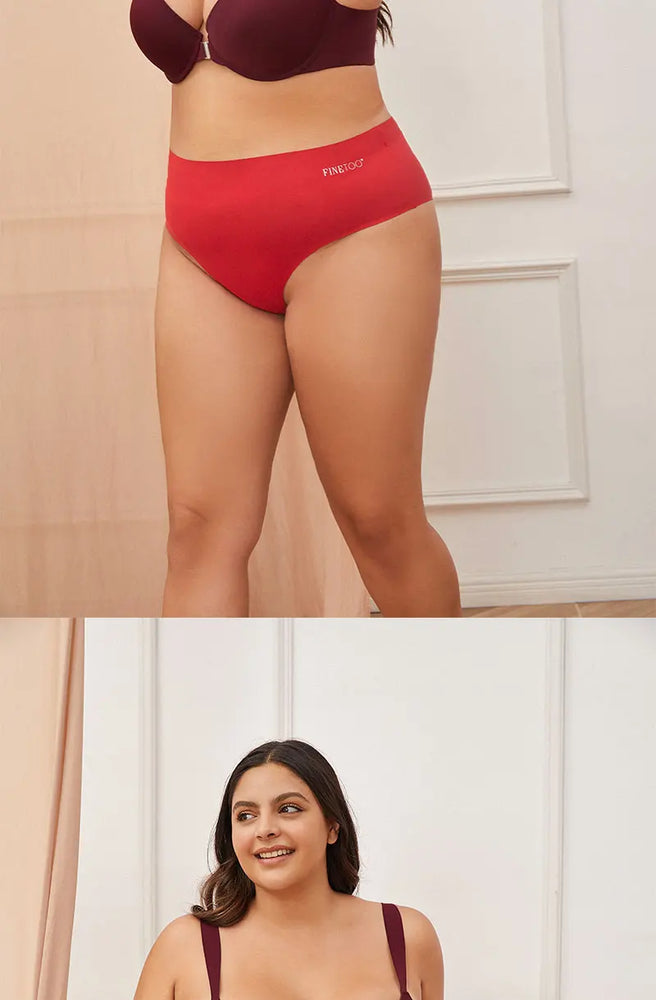 Ice Silk Seamless Panties | Ultra-Thin Brazilian Briefs