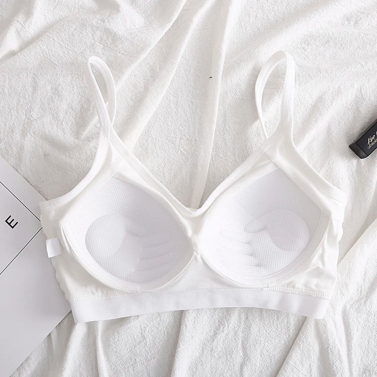Pure Cotton Wireless Seamless Bra – Lightweight Everyday Comfort
