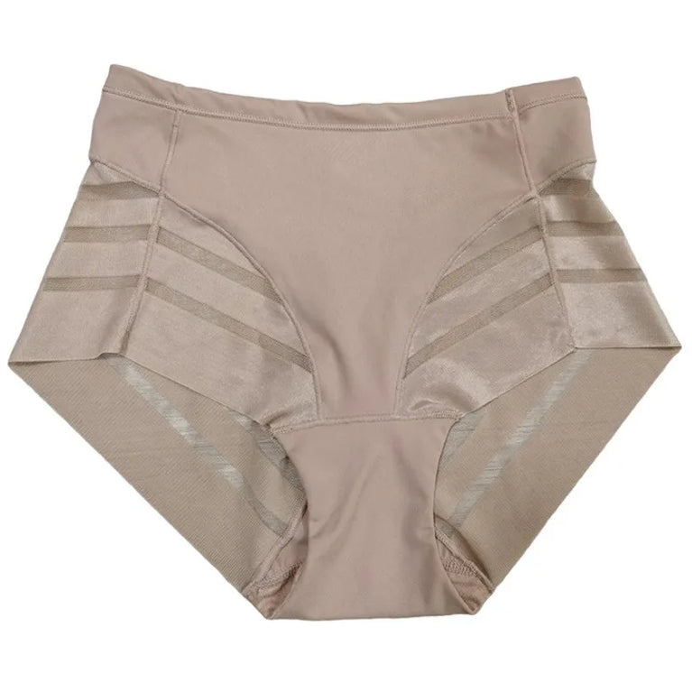 2-Pack Ice Silk Briefs | High-Rise Tummy Control