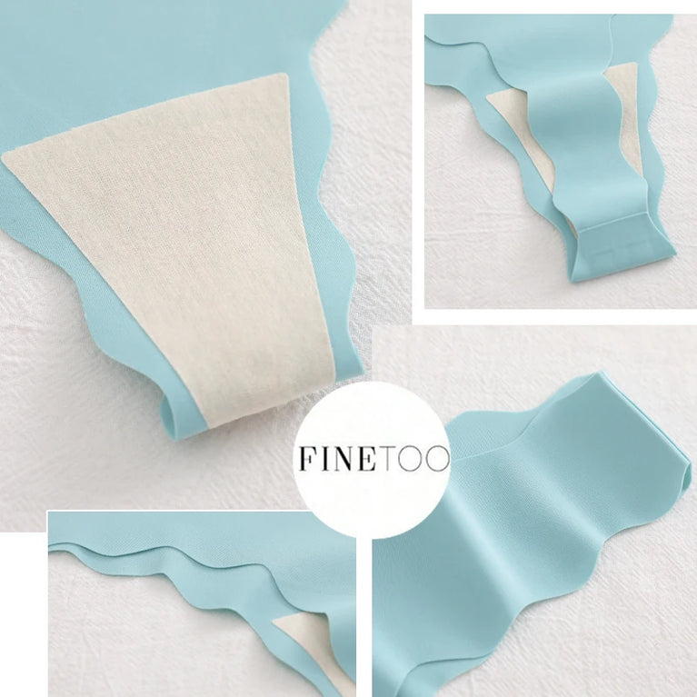 6pc Ice Silk Thongs | Traceless Wave Edge G-Strings