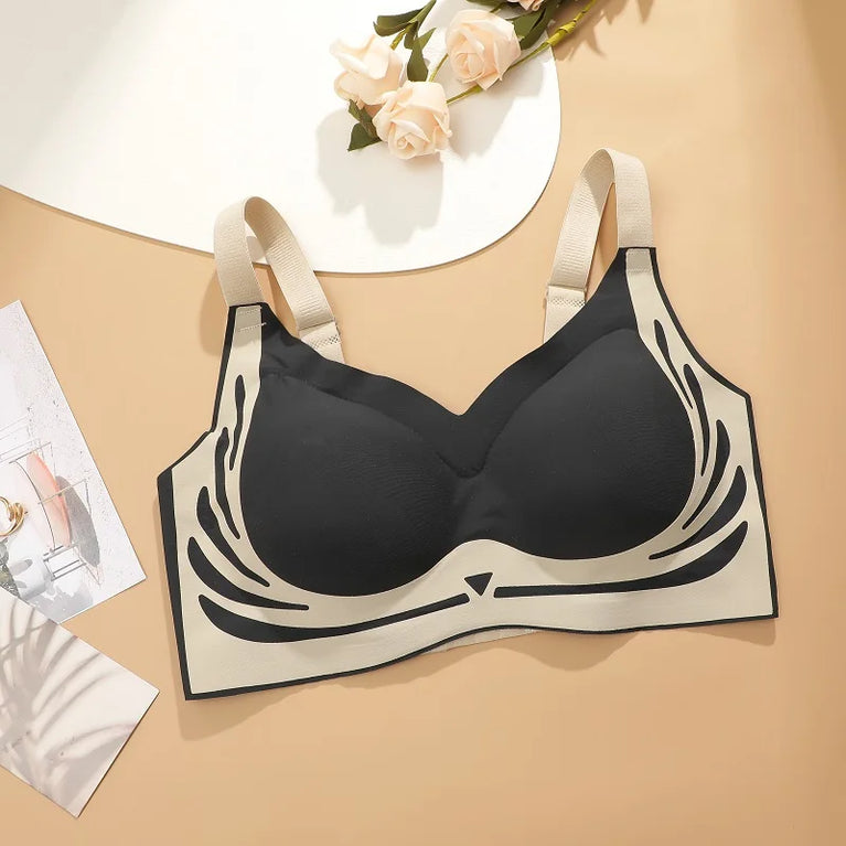 All Of Me Seamless Wireless Bra | Gathered Push-Up Bralette