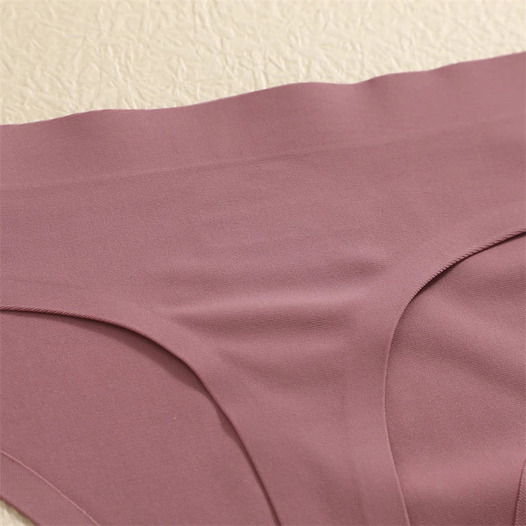 Ice Silk Seamless Thongs (6-Pack) – Low-Rise Breathable G-Strings