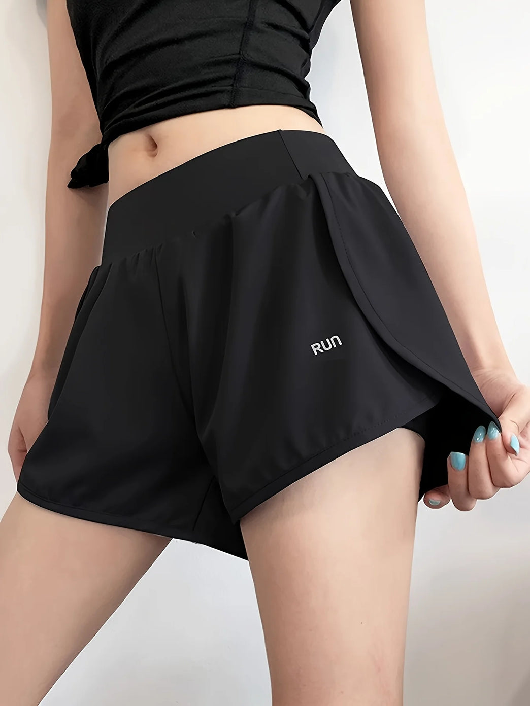 Professional Performance Running Shorts | High-Waist Anti-Chafing Fitness Gear