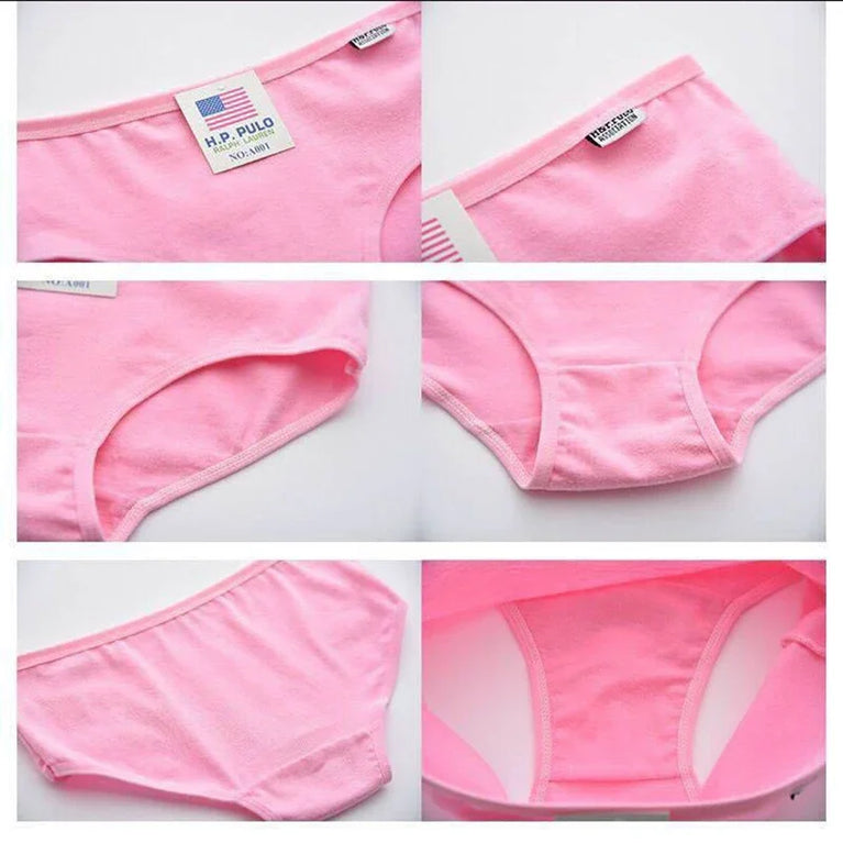 3pc Mid-Rise Cotton Briefs | Breathable Plus Size Comfort Set