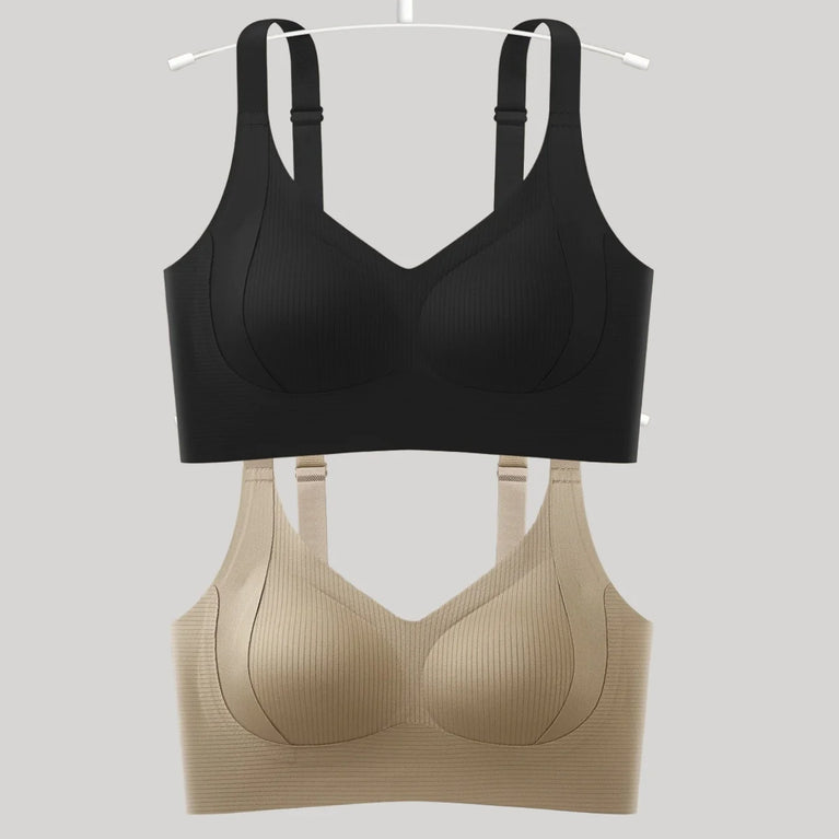 Seamless Push-Up Bra – High-Support Wireless Foundation