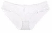 French Gathering Lace Bra Set | Seamless Purple & White Duo