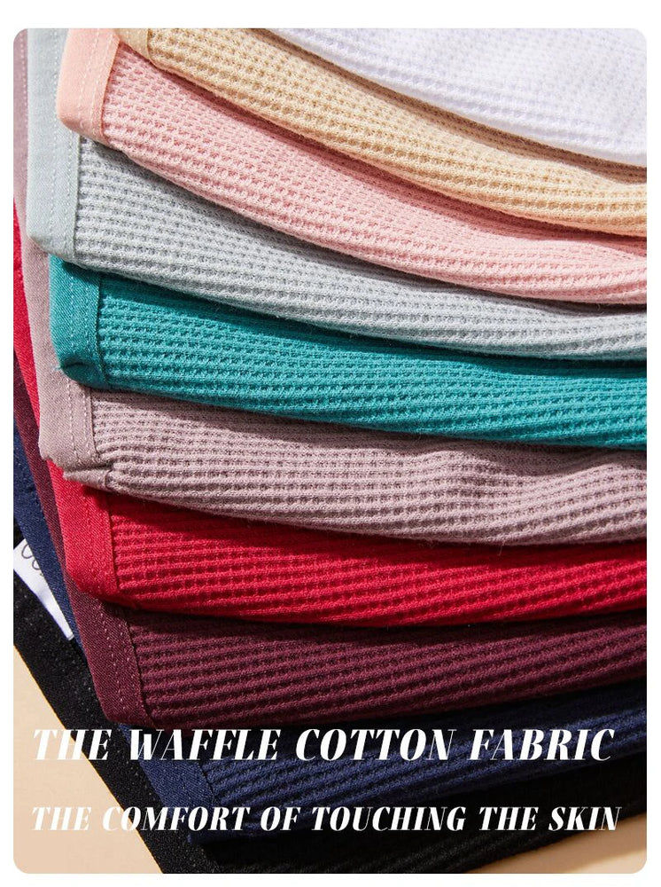 Waffle Cotton Thongs (3-Pack) – Low-Rise Comfortable G-Strings