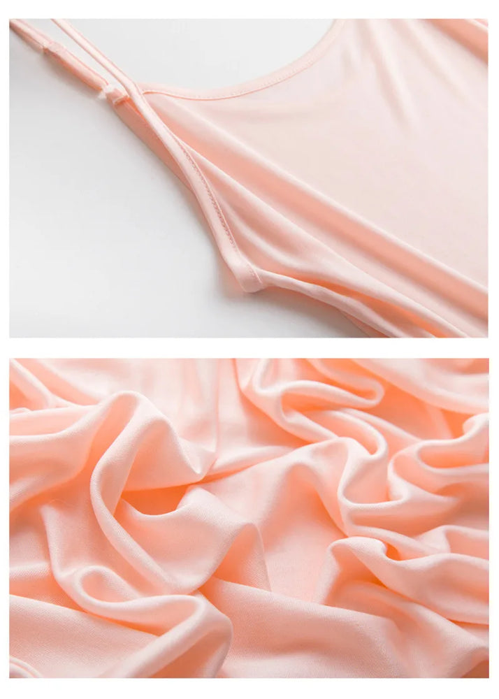 100% Natural Mulberry Silk Full Slip | Sexy Lace Nightdress