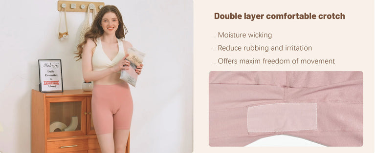 High-Waist Cotton Boxer Briefs | Premium Anti-Chafing Underwear