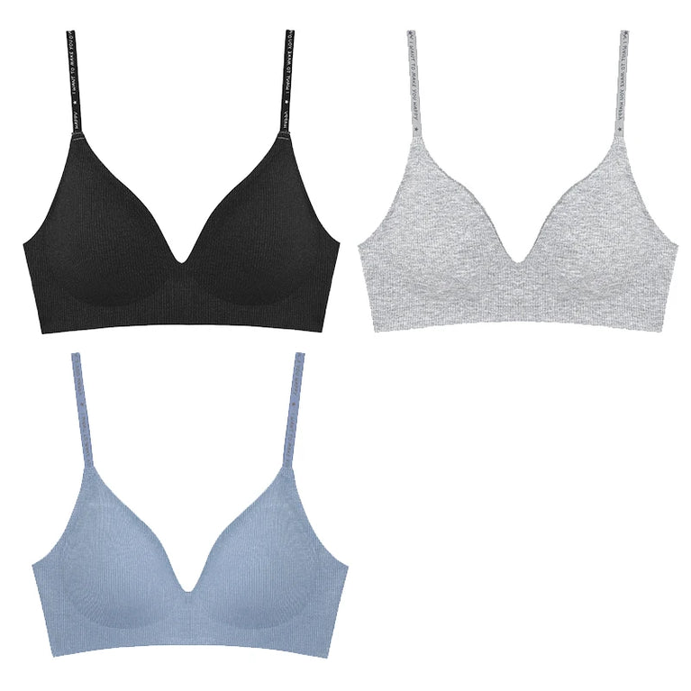 Seamless "Zero Pressure" Bra – Silky Wireless Support