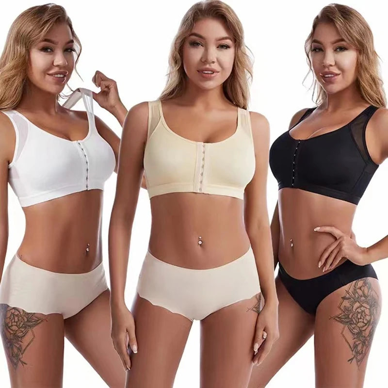 Front-Open Post-Surgical Bra | Full Support Recovery