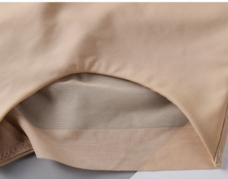 Ice Mesh Breathable High-Waist Shapers | Abdominal Control & Butt-Lifting Corset Panties
