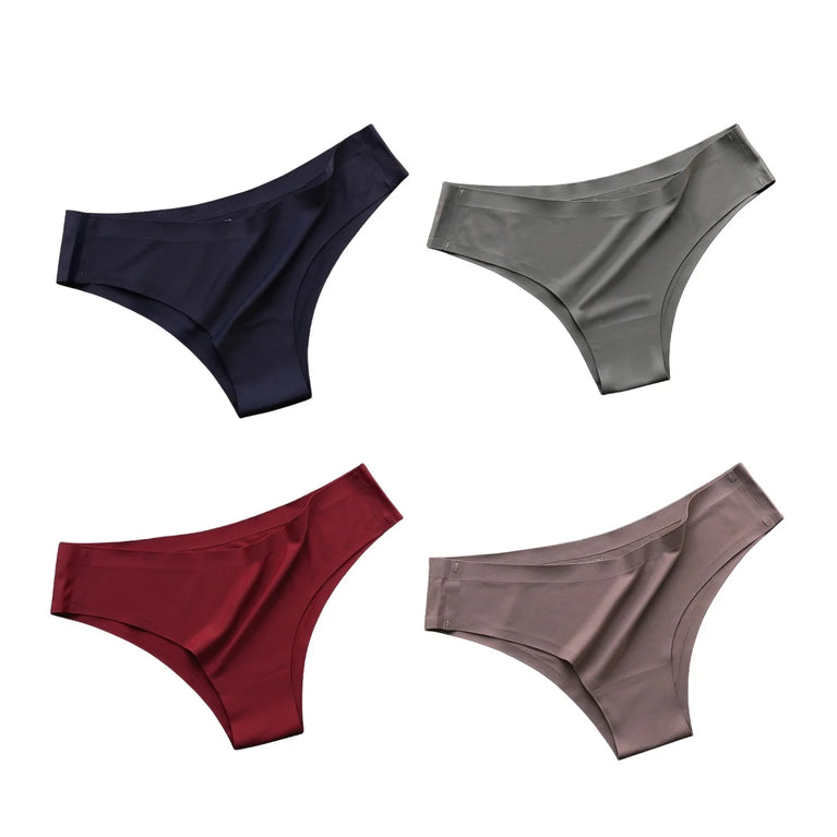 Seamless Performance Briefs – Low-Rise Invisible Support