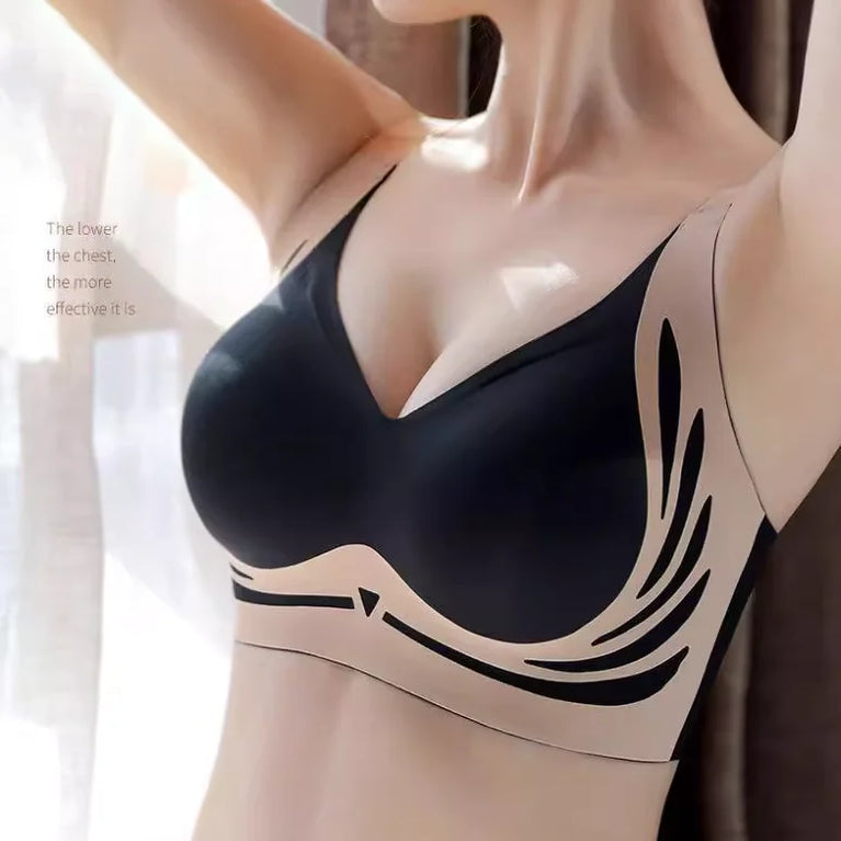 All Of Me Seamless Wireless Bra | Gathered Push-Up Bralette