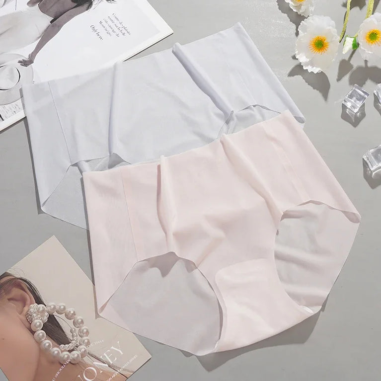 3pc Ice Silk Briefs | Ultra-Thin Seamless Quick-Dry