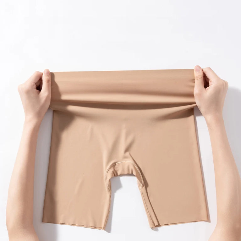 Seamless Anti-Rub Safety Shorts | High-Waist Slimming Boxer Underwear