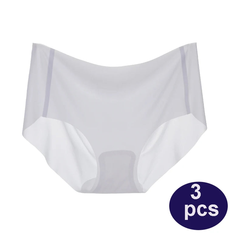 3pc Ice Silk Briefs | Ultra-Thin Seamless Quick-Dry