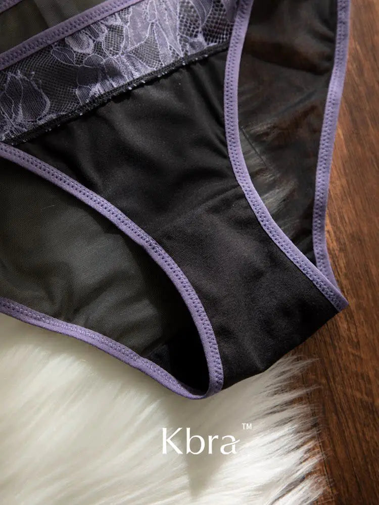 Lace Triangle Bralette Set | Sexy Wire-Free Summer Lingerie