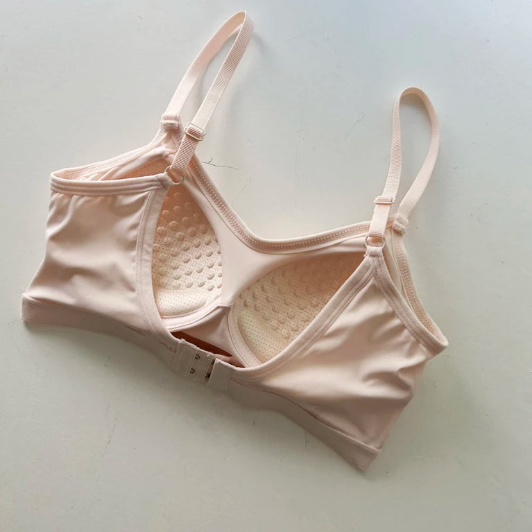Ice Silk V-Neck Wrap Bra | Seamless Full-Cup Cooling Lingerie