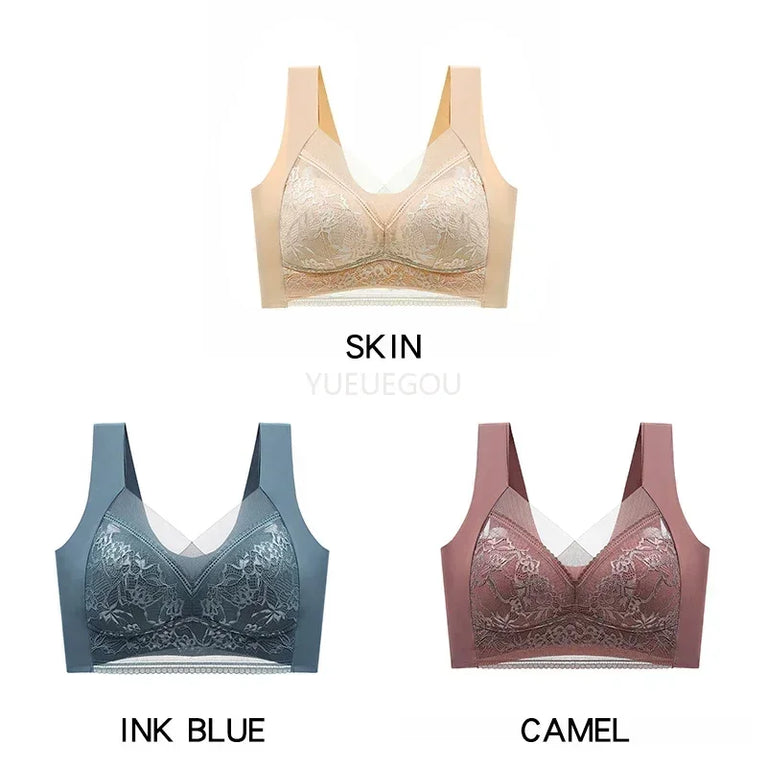 3PCS Plus Size Push-Up Bralette | 5cm Natural Lift Comfort