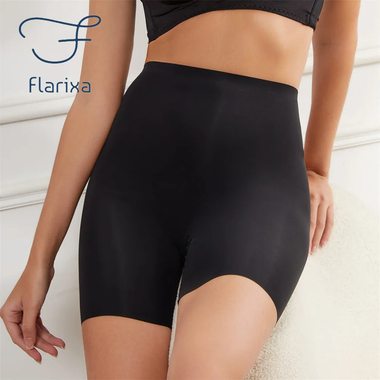 Flarixa Seamless Long-Leg Briefs | Anti-Chafing Tummy Control