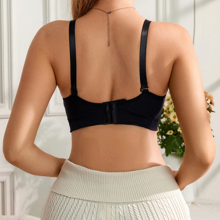 Seamless Nursing Bra – 360° Wireless Maternity Support